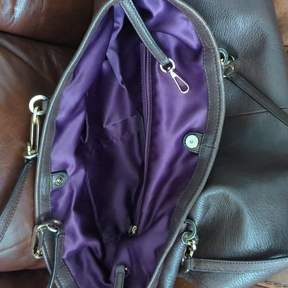 Coach Purple Tote Bag - Picture 14 of 16